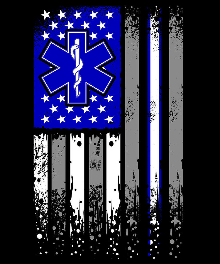 Emergency Medical Services EMS Ambulance Digital Art by Mercoat UG ...