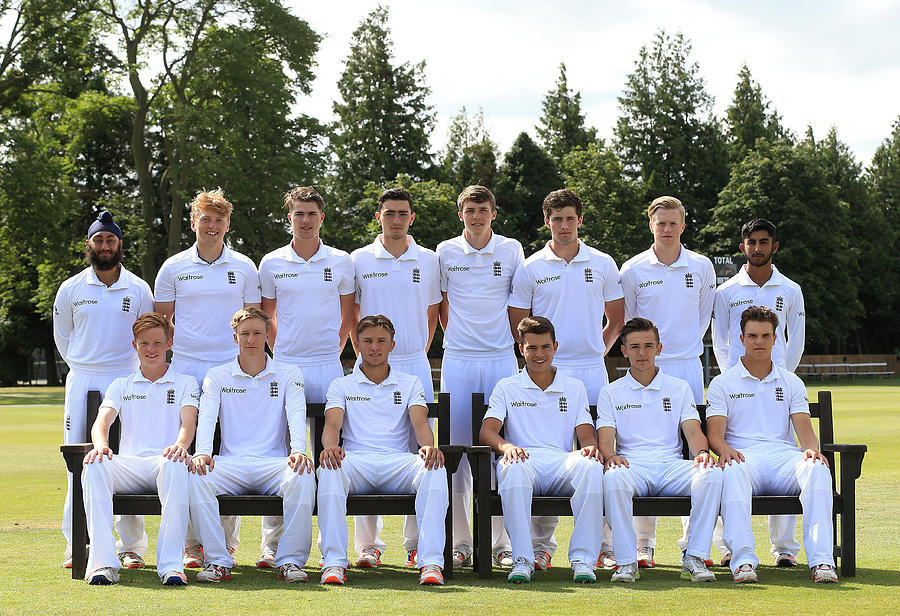England U19s v Sri Lanka U19s #5 Photograph by Stephen Pond