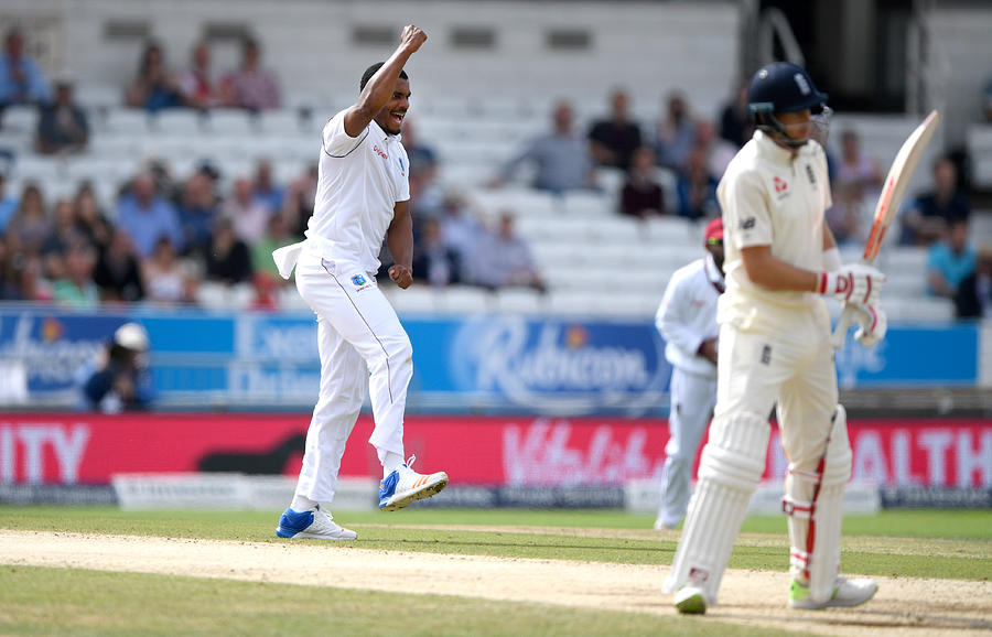 England v West Indies - 2nd Investec Test: Day Four #5 Photograph by Stu Forster