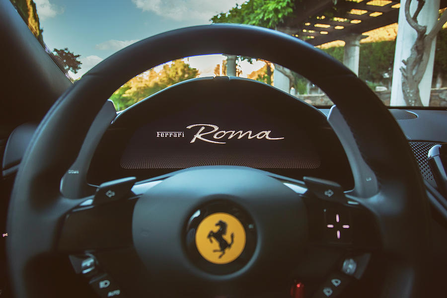 #Ferrari #Roma #Print #5 Photograph by ItzKirb Photography