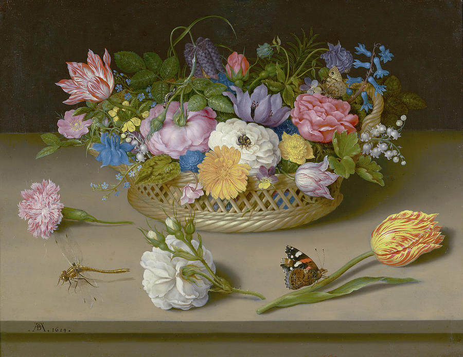 Flowers Still Life Painting - Flower Still Life by Ambrosius Bosschaert