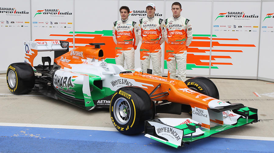 Force India F1 Launch #5 Photograph by Mark Thompson