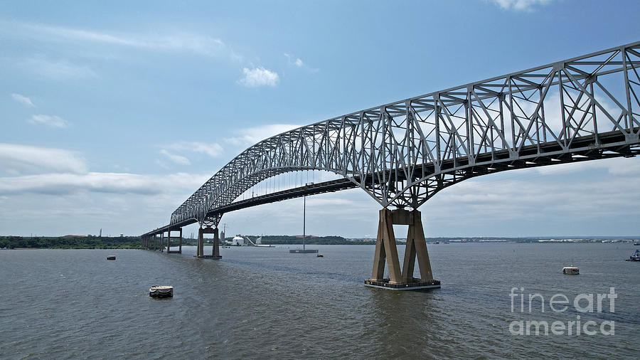 Francis Scott Key Bridge Photograph by Ben Schumin Fine Art America