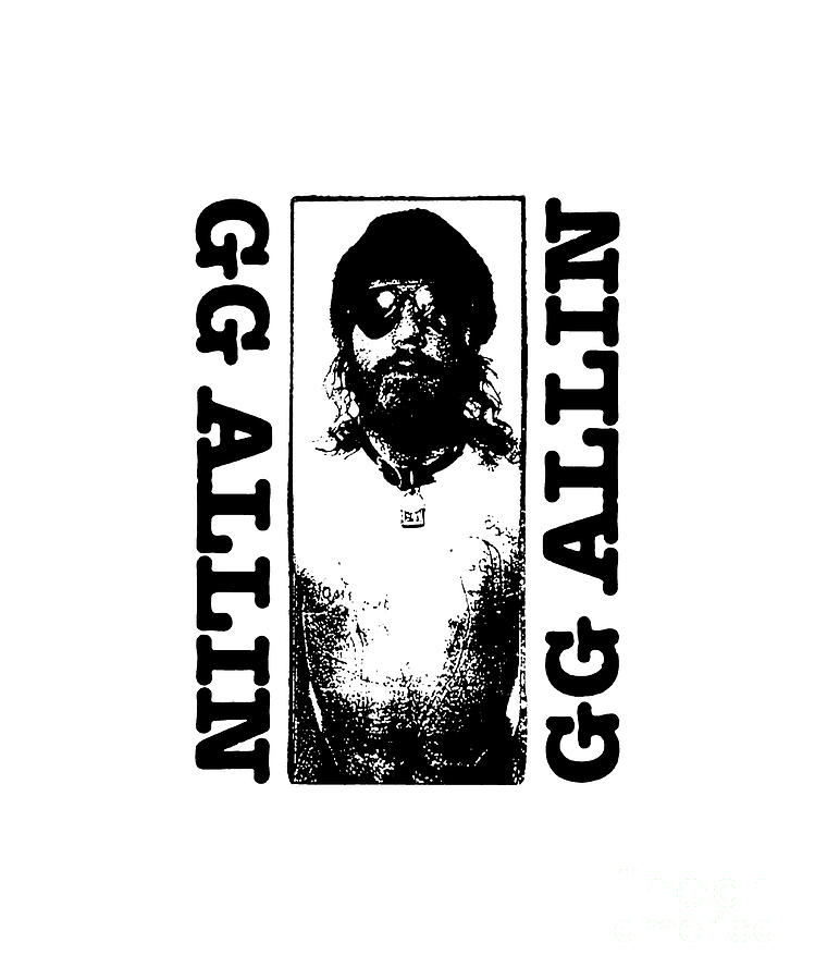 Gg Allin #5 Digital Art by Ramon Tella - Pixels