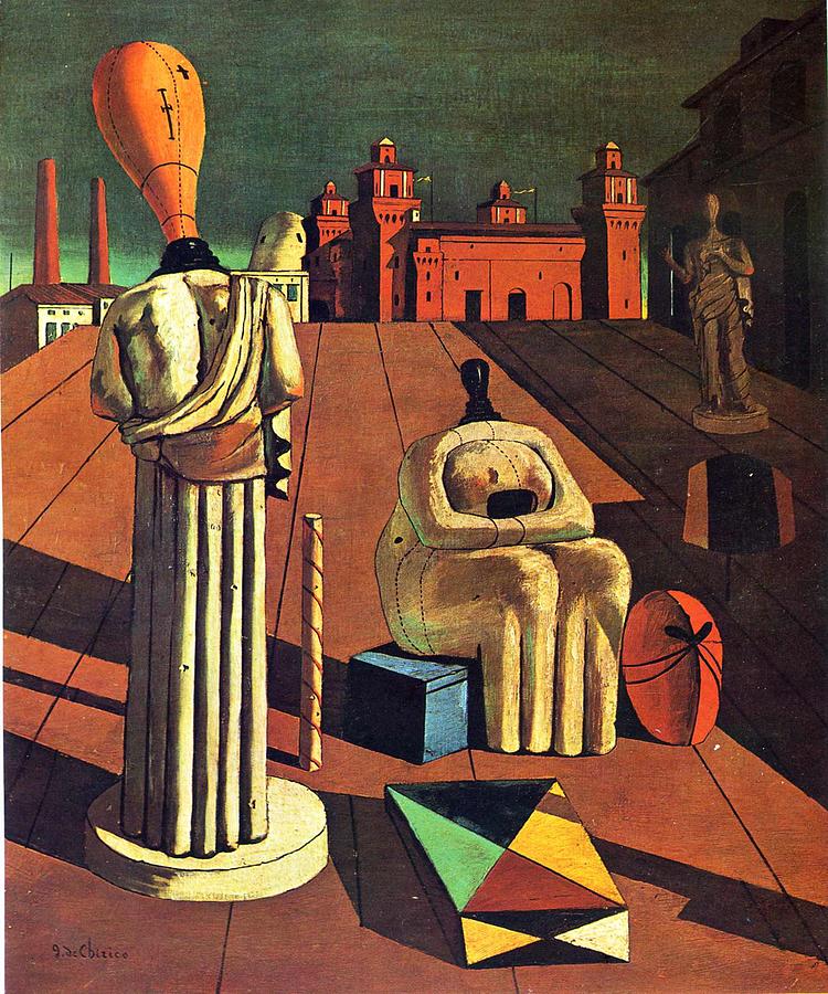 Giorgio De Chirico #5 Painting by PrintPerfect Shop - Fine Art America