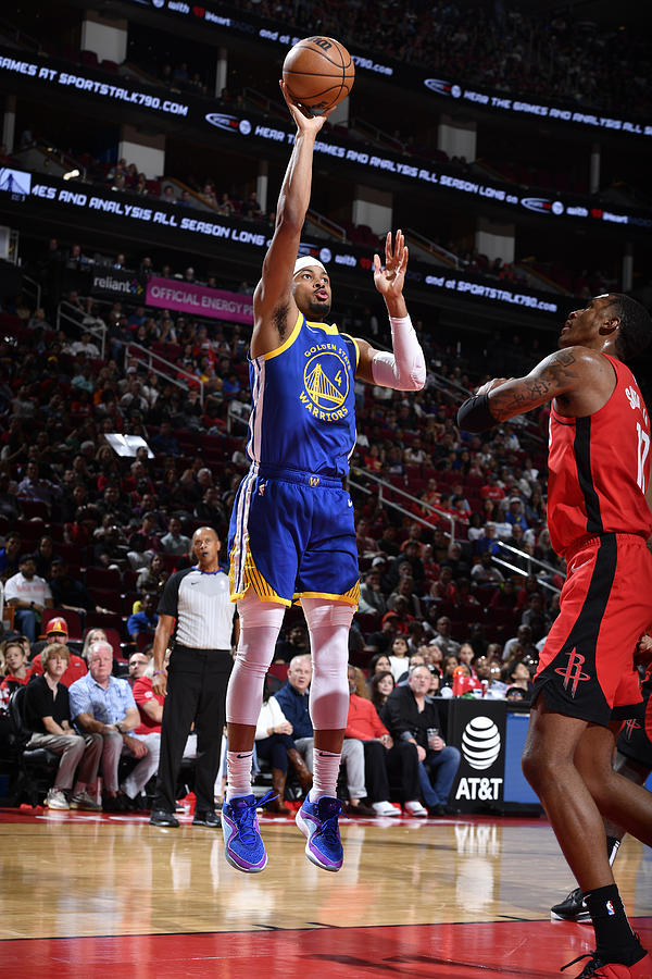 Golden State Warriors v Houston Rockets #5 Photograph by Logan Riely