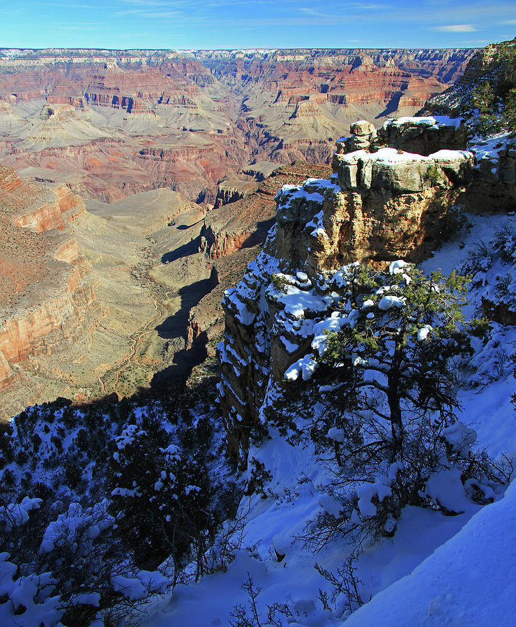 Grand Canyon, Winter Photograph by Jon B Martinson - Fine Art America