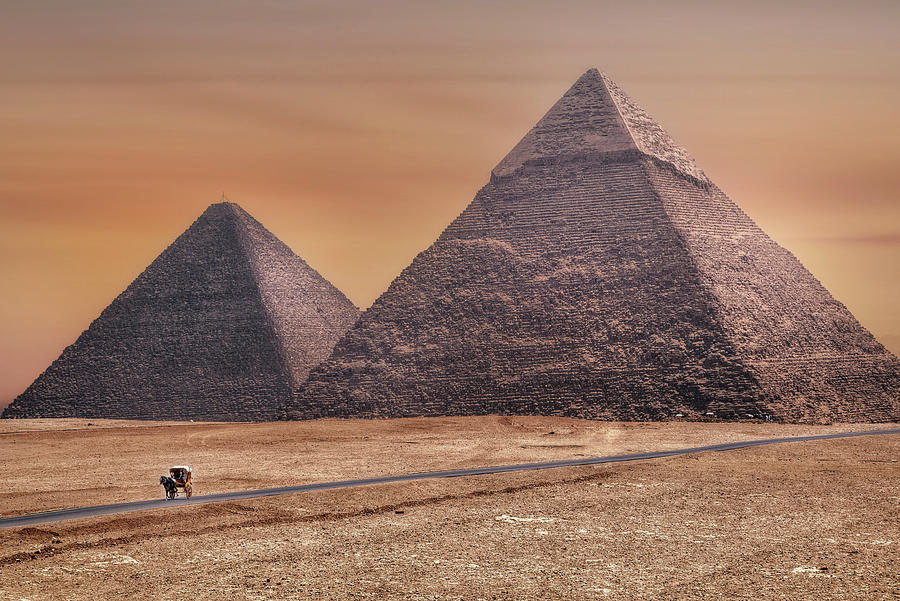 Great Pyramids of Giza - Egypt #5 Photograph by Joana Kruse