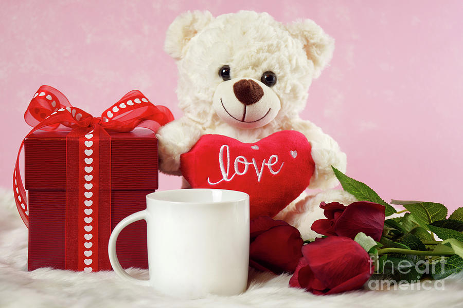 Happy Valentines Day Bears With Love #5 Photograph by Milleflore Images