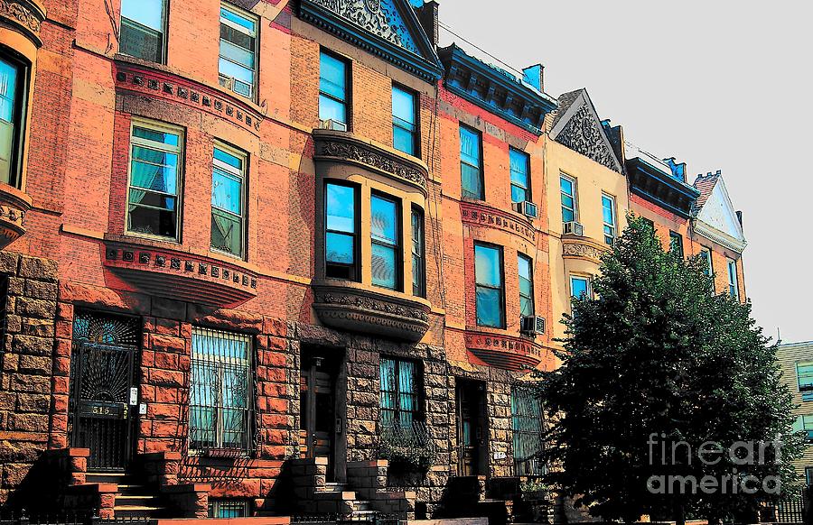 Harlem Brownstones Photograph By Rudy Collins Fine Art America