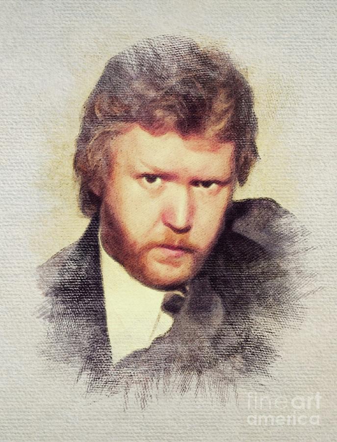 Harry Nilsson, Music Legend #5 Painting by Esoterica Art Agency