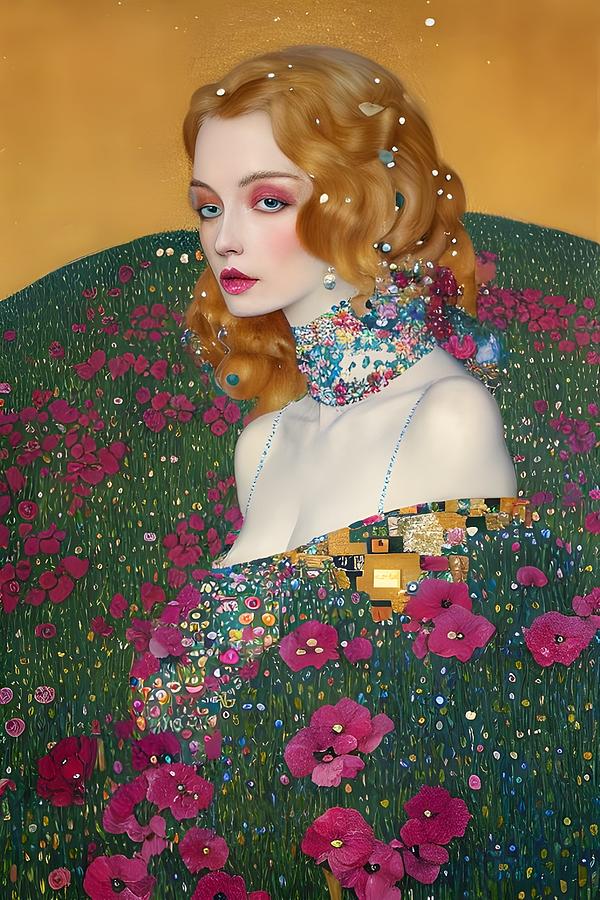 Hint of Klimt Digital Art by Robert Thompson - Fine Art America