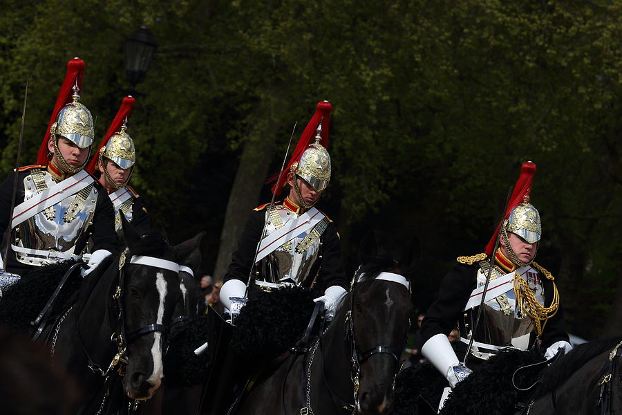 Household Cavalry - change of guards #5 Photograph by Pejft