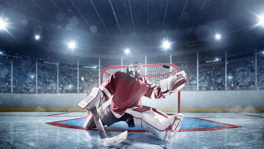 Ice Hockey Goalie #5 Photograph by Dmytro Aksonov