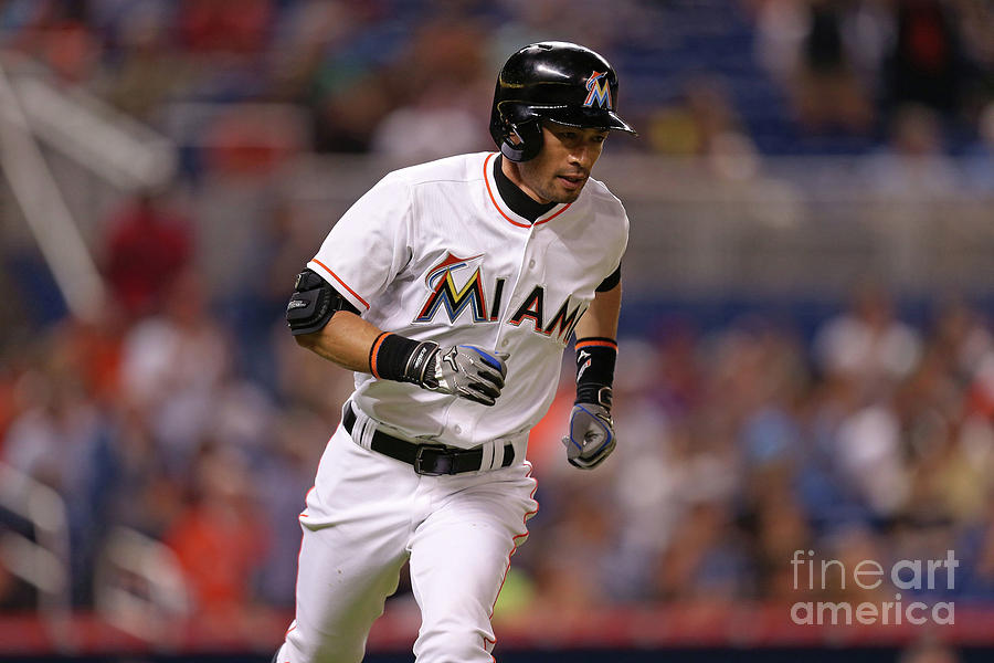 Ichiro Suzuki Photograph by Rob Foldy Ichiro Suzuki Photograph by Rob Foldy
