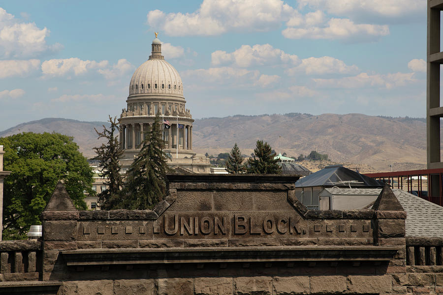 Idaho State Capitol Building In Boise Idaho Photograph By Eldon McGraw ...