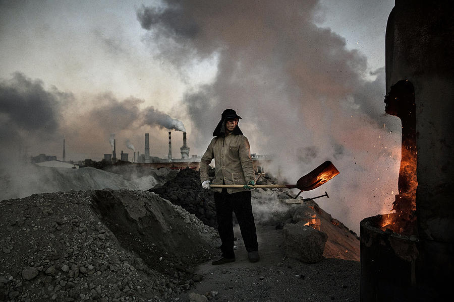 Illegal Steel Factories Dodge China Emissions Laws Photograph by Kevin Frayer Illegal Steel Factories Dodge China Emissions Laws Photograph by Kevin Frayer