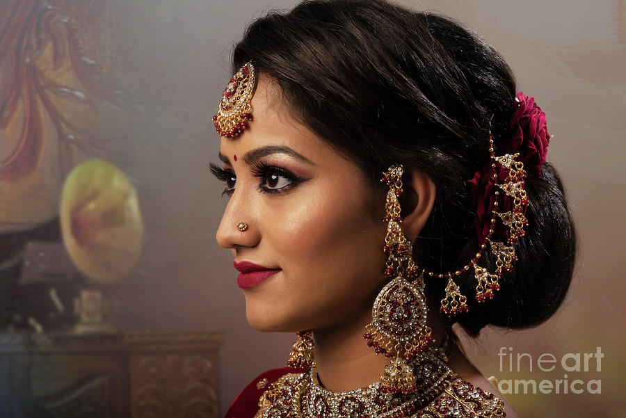 Indian Bride #5 Photograph by Kiran Joshi