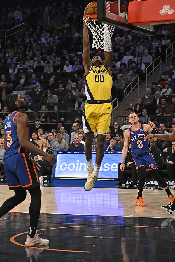 Indiana Pacers v New York Knicks #5 Photograph by David Dow