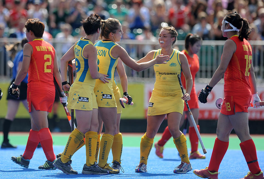 Investec Hockey World League - Semi Finals #5 Photograph by Charlie Crowhurst