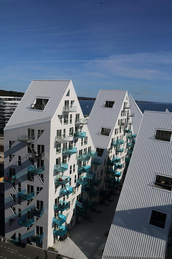 Isbjerget residental modern Housing in Aarhus, Denmark #5 Photograph by Pejft