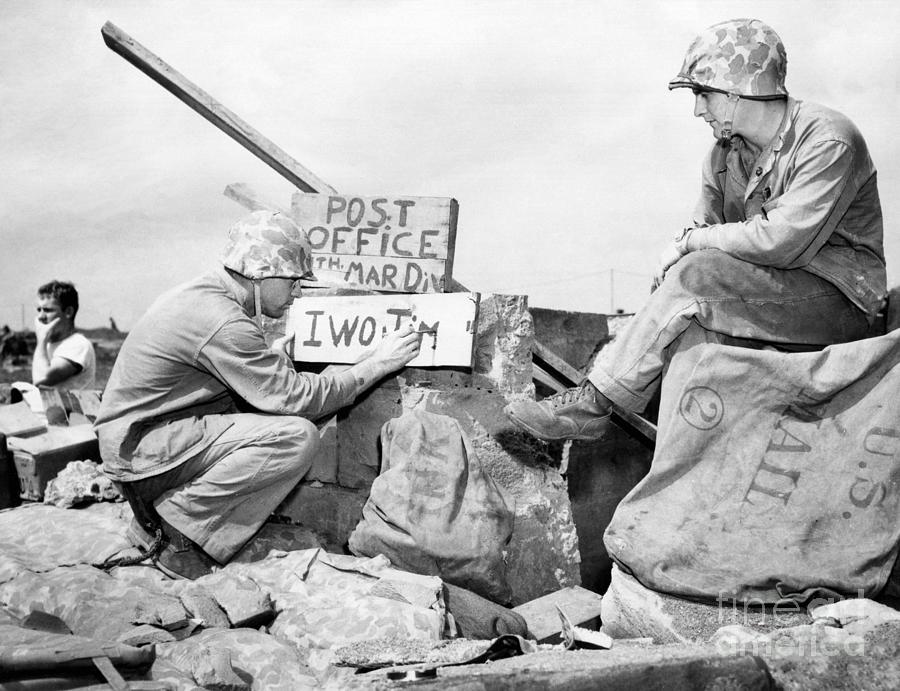 Iwo Jima, 1945 #4 Photograph by Karl Thayer Soule