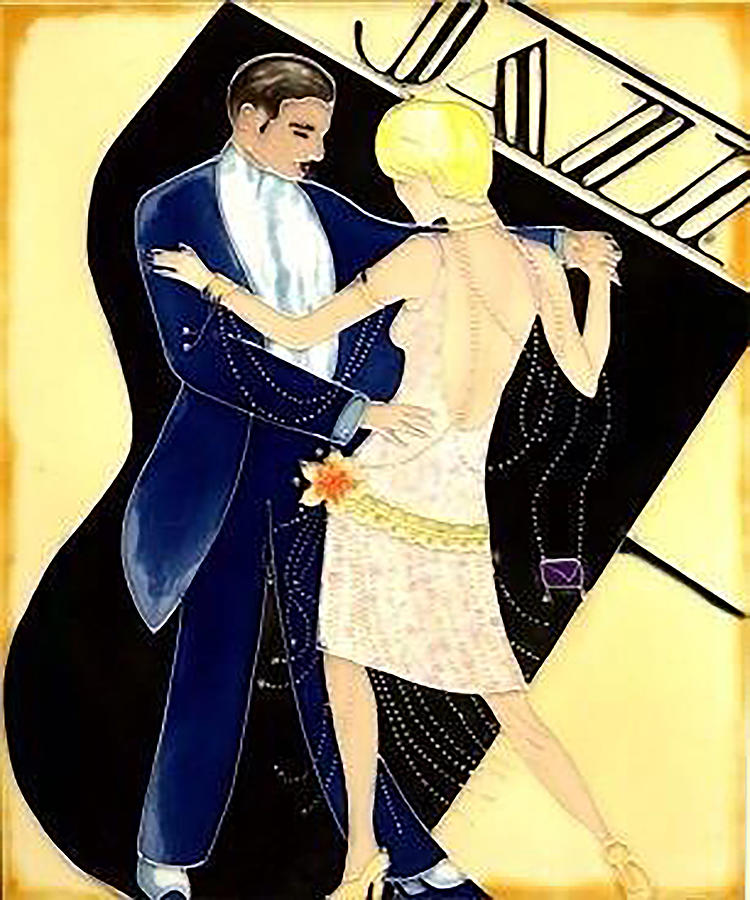 Jazz Age Painting by Noureddine Laaroussi - Fine Art America