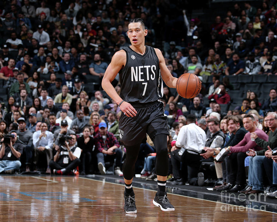Jeremy Lin Photograph by Nathaniel S. Butler