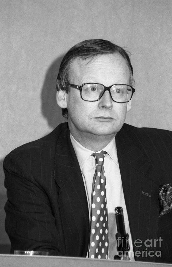 John Selwyn Gummer politician #5 Photograph by David Fowler