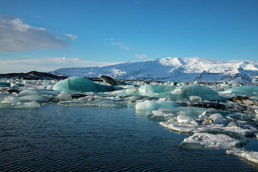 Jokulsarlon, Glacier lake, Iceland Photograph by Gert Hilbink - Pixels