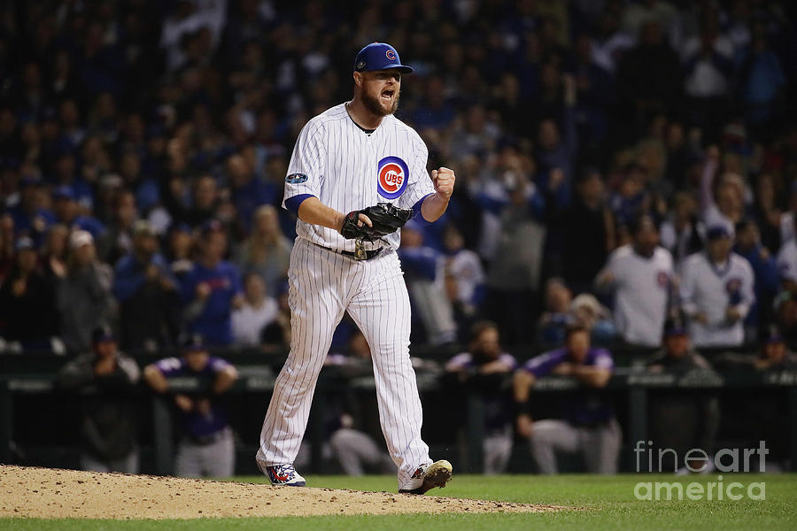 Jon Lester and Matt Holliday Photograph by Jonathan Daniel Jon Lester and Matt Holliday Photograph by Jonathan Daniel