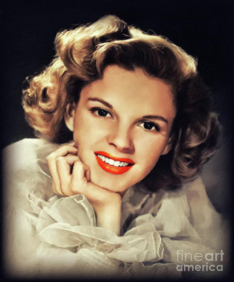 Judy Garland, Hollywood Icon #5 Painting by Esoterica Art Agency