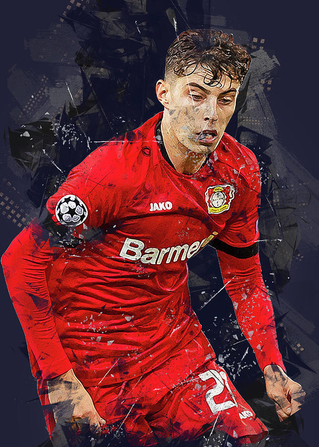 Kai Havertz Kaihavertz Kai Havertz Kai Havertz Drawing by Leith Huber ...