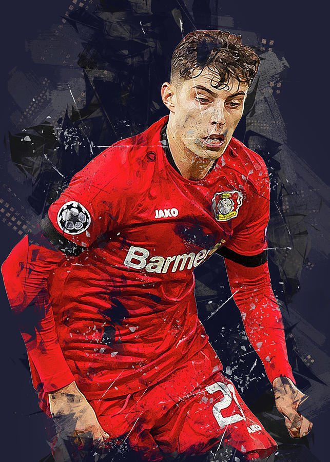 Kai Havertz Kaihavertz Kai Havertz Kai Havertz Digital Art by Waller Albert