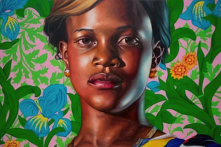 Kehinde Wiley Painting by Vida Trim - Fine Art America