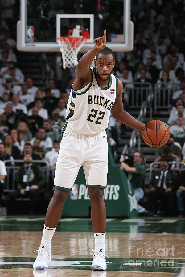 Khris Middleton #5 Photograph by Gary Dineen
