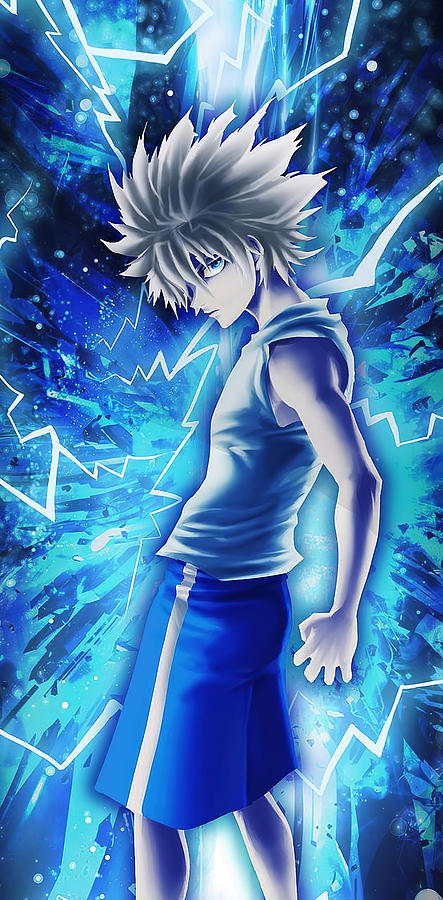 Killua Zoldyck Lightning Digital Art by Nguyen Hai - Fine Art America