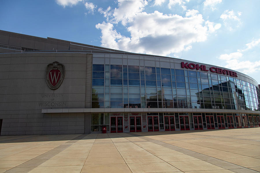 Kohl Center basketball arena for the University of Wisconsin #5 Photograph by Eldon McGraw