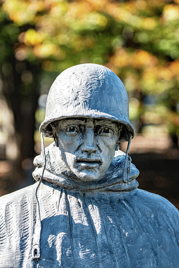 Korean War Veterans Memorial Photograph By William E Rogers - Fine Art ...