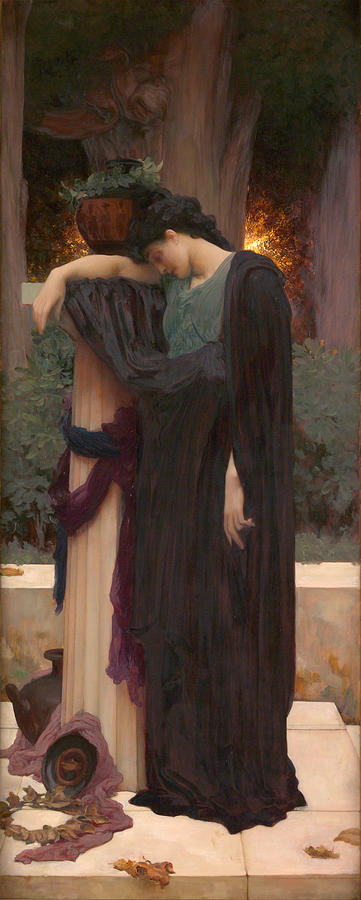 Lachrymae #6 Painting by Frederic Leighton