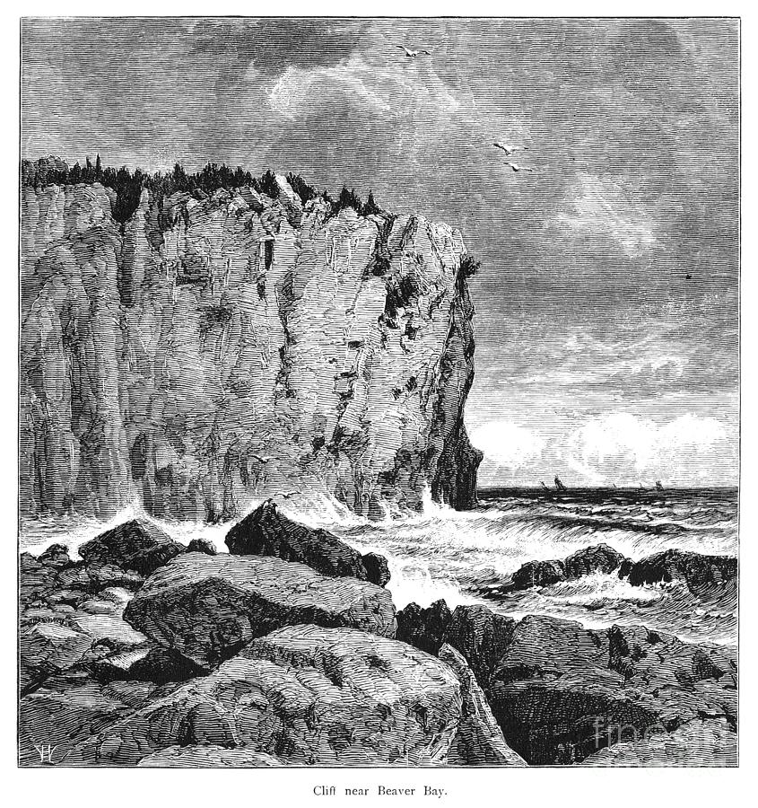 Lake Superior #6 Drawing by William Hart