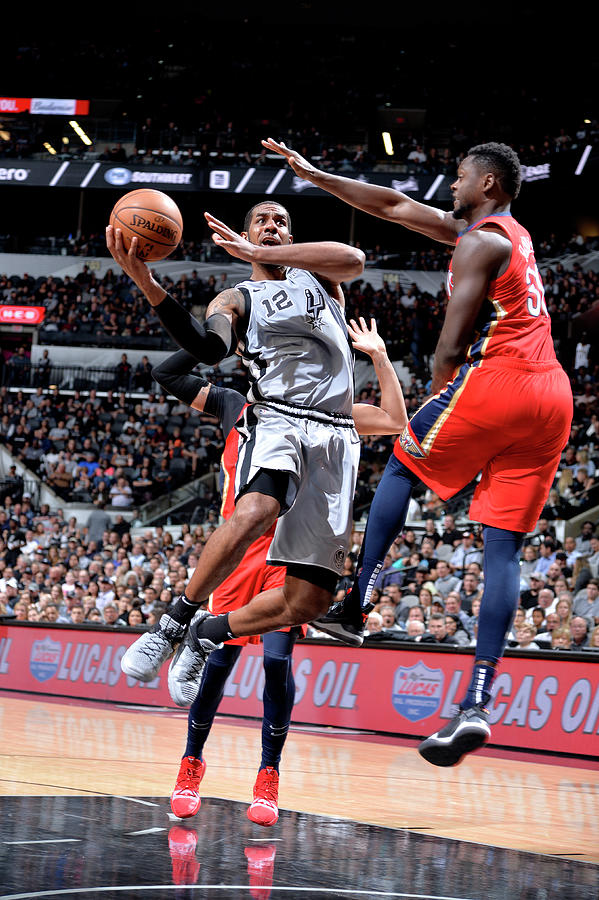Lamarcus Aldridge Photograph by Mark Sobhani Lamarcus Aldridge Photograph by Mark Sobhani