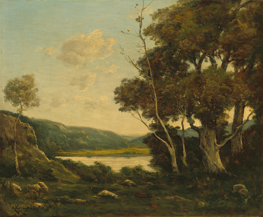 Landscape #6 Painting by Henri Joseph Harpignies