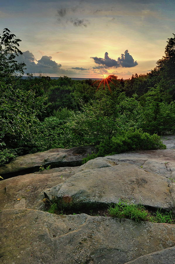 Ledges Sunset Photograph By Jeff Burcher Fine Art America