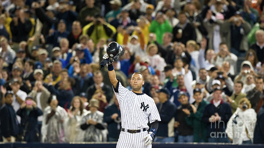 Lou Gehrig and Derek Jeter #5 Photograph by Icon Sports Wire