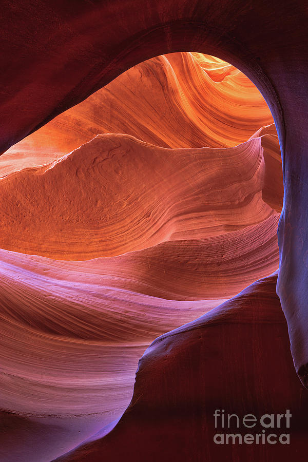 Lower Antelope Canyon #5 Photograph by Henk Meijer Photography