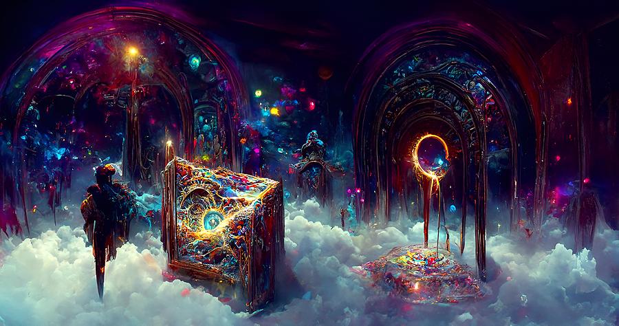 Magical Portal To Another Dimension 06 Digital Art by Frederick Butt ...