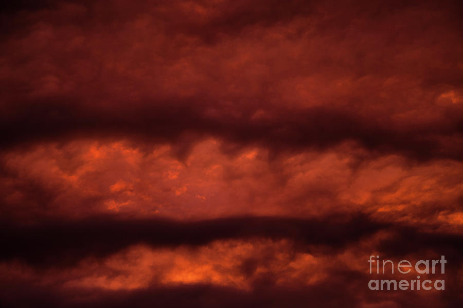 Mammato-cumulus, Mamma Clouds Photograph