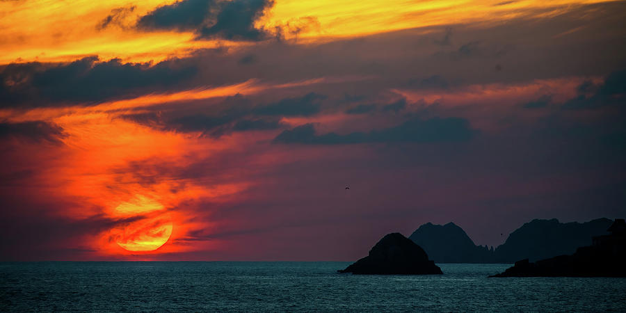 Manzanillo Sunsets #5 Photograph by Tommy Farnsworth