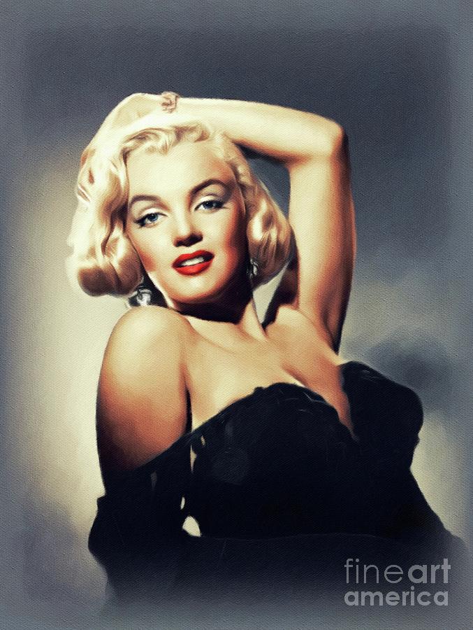 MARILYN MONROE: Digitally Reimagined Hollywood Legend by An Le